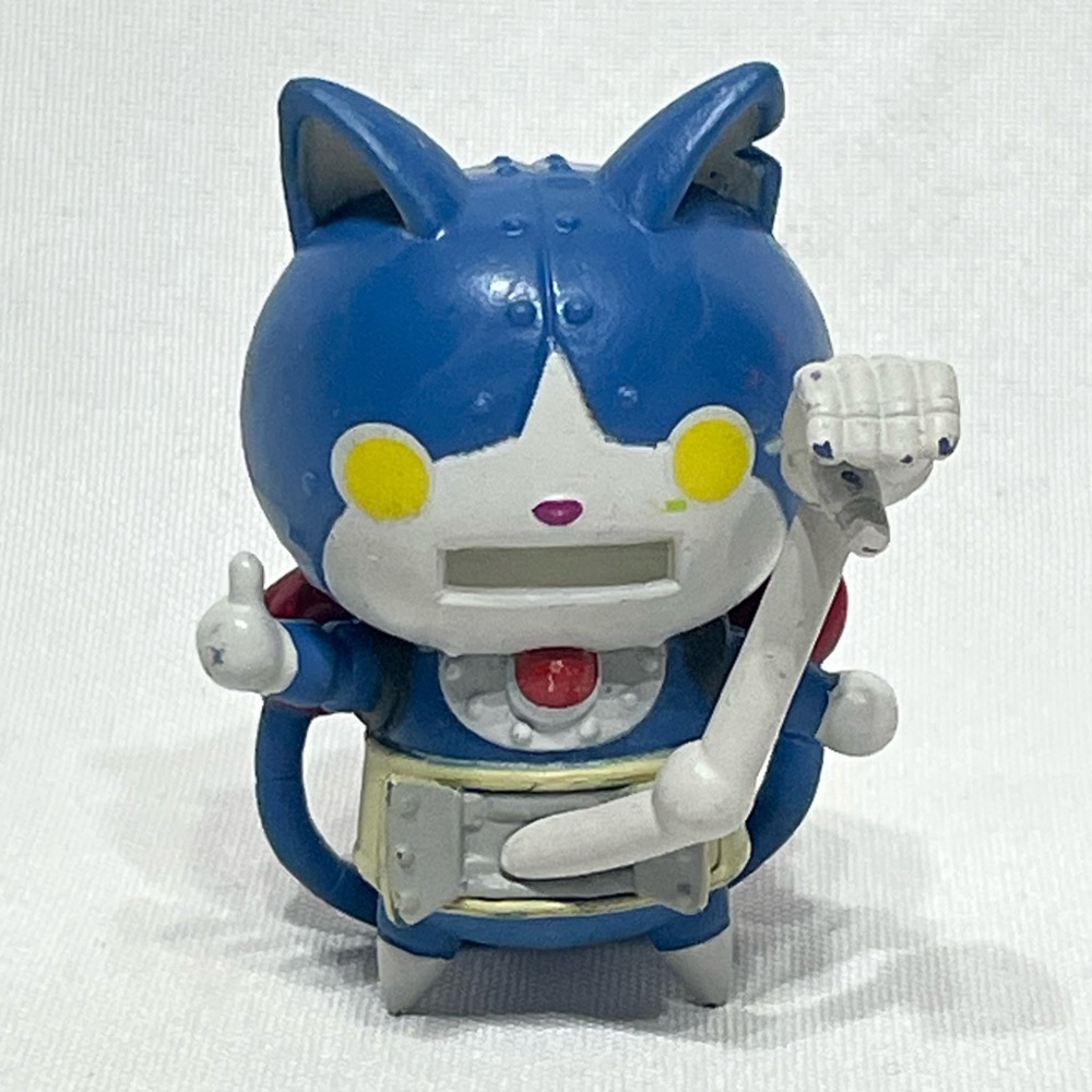 2.5” Yo-Kai Watch Robonyan Blue Robot Figure Toy Great Condition